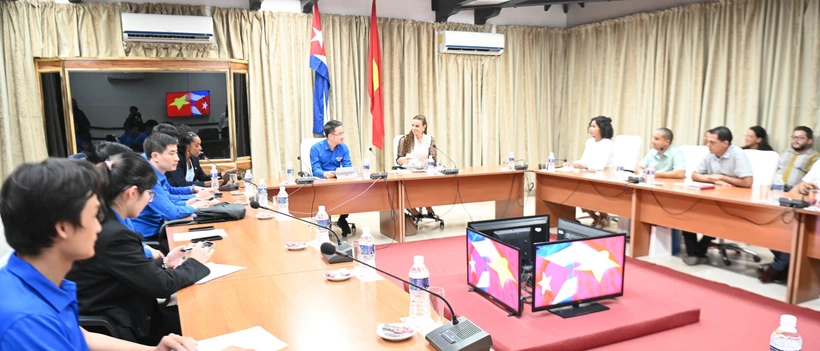 Vietnamese, Cuban youth work to step up bilateral friendship